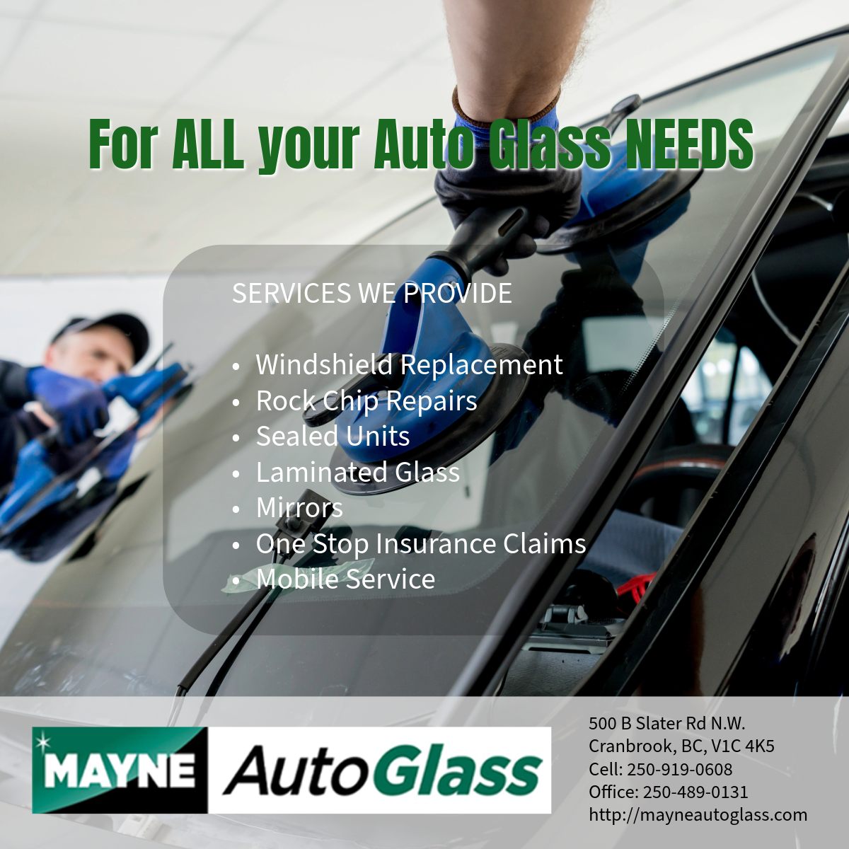 Learn everything about windshield replacement—from signs of damage to expert tips from Mayne Auto Glass.